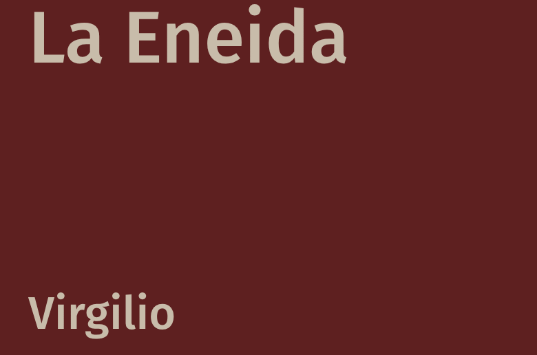 La Eneida libro de Virgilio