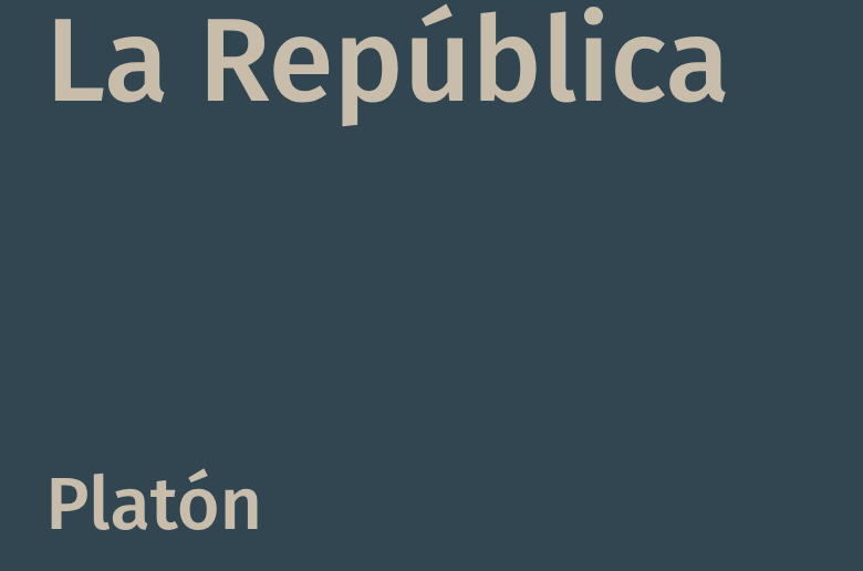 La República libro de Platón