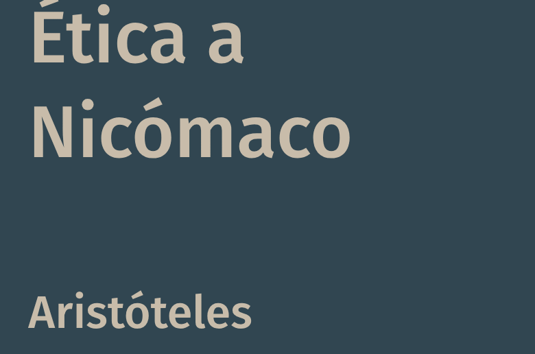 Ética a Nicómaco libro de Aristóteles