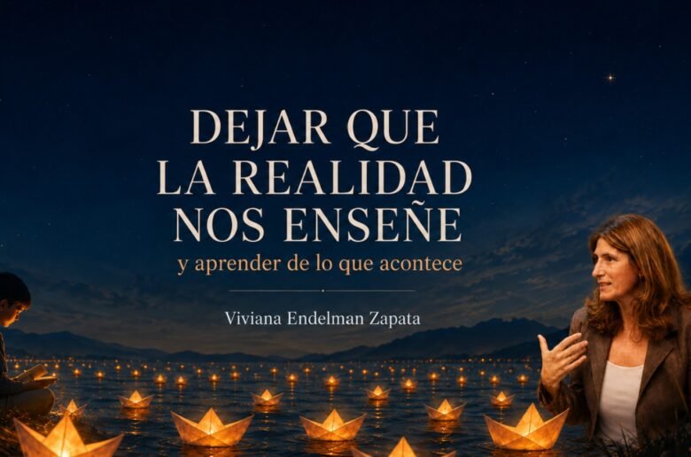 Dejar que la realidad nos enseñe ,el libro de Viviana Eldeman